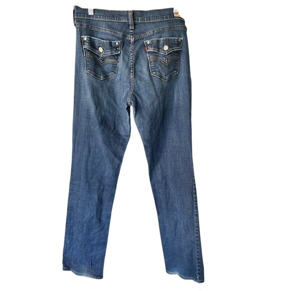 Levi's 505 Straight Leg Mens Jeans - Picture 2 of 8